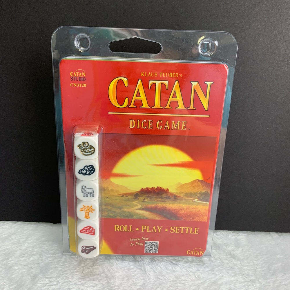 Krause Teuber’s Catan Dice Game Roll Play Settle